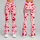 Vibrant Red Hearts for Yoga, Pilates, Fitness, and Everyday Romantic Style for Her Leggings - 9