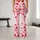 Vibrant Red Hearts for Yoga, Pilates, Fitness, and Everyday Romantic Style for Her Leggings - 10