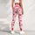 Vibrant Red Hearts for Yoga, Pilates, Fitness, and Everyday Romantic Style for Her Leggings - 5