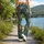 Colorful Waterdrop Sprigs for Yoga, Pilates, and Everyday Active Living Leggings - 12