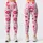 Pink Lips And Heart Motifs For Yoga, Pilates, And Everyday Romantic Style Leggings - 3