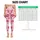 Pink Lips And Heart Motifs For Yoga, Pilates, And Everyday Romantic Style Leggings - 1