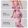 Pink Lips And Heart Motifs For Yoga, Pilates, And Everyday Romantic Style Leggings - 2