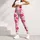 Pink Lips And Heart Motifs For Yoga, Pilates, And Everyday Romantic Style Leggings - 6