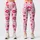Pink Lips And Heart Motifs For Yoga, Pilates, And Everyday Romantic Style Leggings - 1