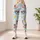 Surfing Puppy Beach Adventure for Playful Summer Days and Coastal Getaways Leggings - 4
