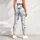 Surfing Puppy Beach Adventure for Playful Summer Days and Coastal Getaways Leggings - 6