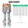 Surfing Puppy Beach Adventure for Playful Summer Days and Coastal Getaways Leggings - 7