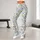 Soft Blue Wildflower And Ribbon Garden For Yoga, Pilates, Everyday Wear And Travel Leggings - 10