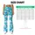 Turquoise Cloud And Colorful Stars For Yoga, Pilates And Everyday Wear Leggings - 7
