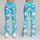 Turquoise Cloud And Colorful Stars For Yoga, Pilates And Everyday Wear Leggings - 9