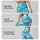 Turquoise Cloud And Colorful Stars For Yoga, Pilates And Everyday Wear Leggings - 8