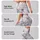 Silver Stars and Snowflakes for Yoga, Pilates and Everyday Winter Style Leggings - 2