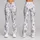 Silver Stars and Snowflakes for Yoga, Pilates and Everyday Winter Style Leggings - 9