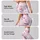 Scattered Pink Hearts for Yoga, Pilates, and Everyday Romantic Style Leggings - 8