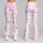 Scattered Pink Hearts for Yoga, Pilates, and Everyday Romantic Style Leggings - 9