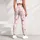 Delicate Red Hearts and Stars for Yoga, Pilates, and Everyday Casual Wear Lifestyle Leggings - 6