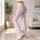 Delicate Red Hearts and Stars for Yoga, Pilates, and Everyday Casual Wear Lifestyle Leggings - 11