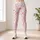Delicate Red Hearts and Stars for Yoga, Pilates, and Everyday Casual Wear Lifestyle Leggings - 6