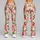 Sweet Strawberry and Daisy Motifs for Yoga, Pilates, and Relaxed Summer Weekend Outings Leggings - 9