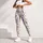 Lavender Sprigs and Peach Wildflowers for Yoga, Running, and Everyday Wellness Leggings - 5