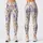 Lavender Sprigs and Peach Wildflowers for Yoga, Running, and Everyday Wellness Leggings - 3