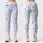 Blue and White Hearts for Yoga, Pilates, and Relaxed Everyday Activewear Style Leggings - 3