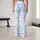 Blue and White Hearts for Yoga, Pilates, and Relaxed Everyday Activewear Style Leggings - 10