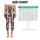 Blush Hearts And Bold Stripes For Yoga Pilates And Everyday Wear Leggings - 1