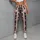 Blush Hearts And Bold Stripes For Yoga Pilates And Everyday Wear Leggings - 6