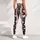 Blush Hearts And Bold Stripes For Yoga Pilates And Everyday Wear Leggings - 5