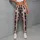 Blush Hearts And Bold Stripes For Yoga Pilates And Everyday Wear Leggings - 4