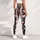 Blush Hearts And Bold Stripes For Yoga Pilates And Everyday Wear Leggings - 5