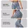 Blue Ivory Botanical Damask Blooms for Yoga, Pilates, and Everyday City Strolls Leggings - 8