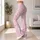 Blush Pink Leopard Spots for Yoga, Pilates and Everyday Active Style Leggings - 12