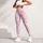 Blush Pink Leopard Spots for Yoga, Pilates and Everyday Active Style Leggings - 4