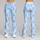 Sky Blue Heart Rhombus Style for Yoga, Pilates and Everyday Activewear for Women Leggings - 9