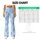 Sky Blue Heart Rhombus Style for Yoga, Pilates and Everyday Activewear for Women Leggings - 7