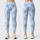 Sky Blue Heart Rhombus Style for Yoga, Pilates and Everyday Activewear for Women Leggings - 1
