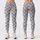Ivory Skull Motifs for Alternative Fitness, Pilates, and Everyday Streetwear Style Leggings - 3