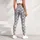 Ivory Skull Motifs for Alternative Fitness, Pilates, and Everyday Streetwear Style Leggings - 5