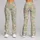 Mint Pastel Wildflower Meadow for Yoga, Pilates And Everyday Springtime Movement Leggings - 9