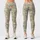Mint Pastel Wildflower Meadow for Yoga, Pilates And Everyday Springtime Movement Leggings - 3