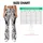 Black And White Cat Motifs For Yoga, Pilates, And Everyday City Outings For Cat Lovers Leggings - 7