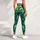 Teal Peacock Feathers for Yoga, Pilates, and Everyday Active Style Leggings - 5
