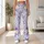 Lilac Violet Floral Garden for Yoga, Pilates and Everyday Spring Style Leggings - 11