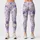 Lilac Violet Floral Garden for Yoga, Pilates and Everyday Spring Style Leggings - 1