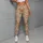 Ivory Wildflower Blooms for Yoga, Pilates, Commutes And Everyday Outings Leggings - 6