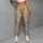 Ivory Wildflower Blooms for Yoga, Pilates, Commutes And Everyday Outings Leggings - 4