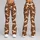 Ivory Horse And Horseshoe Motifs For Equestrian Yoga And Everyday Wear Leggings - 9